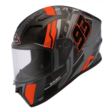 Helm SMK Stellar Swank Zwart-XS