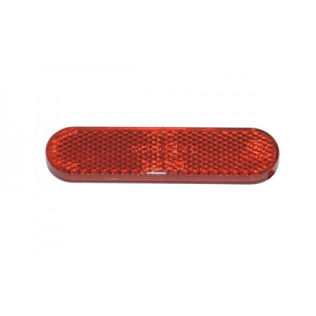 Reflector achterspatbord 58233R primav/sprin/vespa lx/vespa s/zip2000 rood